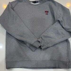 Texas TechGray Crewneck Sweater